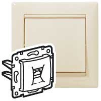 Розетка телефонная RJ11 Legrand Valena Classic 695622