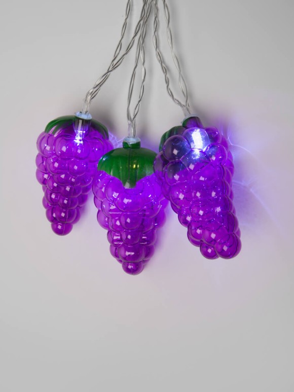 Светодиодная гирлянда Uniel Виноград (UL-00003392) белый ULD-S0400-010/STB/2AA White IP20 Grapes