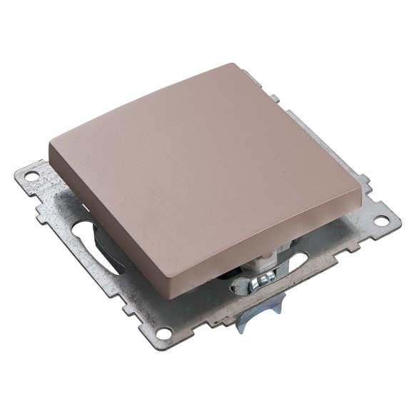 Выключатель одноклавишный Stekker Катрин GLS10-7110-02 49179