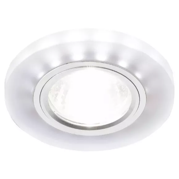 Встраиваемый светодиодный светильник Ambrella Light Led S214 WH/CH/WH Встраиваемый светодиодный светильник Ambrella Light Led S214 WH/CH/WH