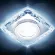 Встраиваемый светодиодный светильник Ambrella Light Led S214 WH/CH/WH, Хром, Белый, Металл