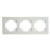 Рамка трехместная Stekker GFR00-7003-01M Катрин 49596