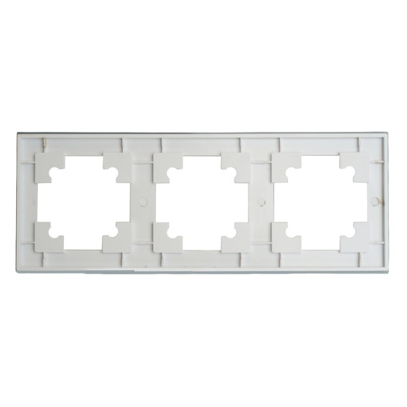 Рамка трехместная Stekker GFR00-7003-01M Катрин 49596