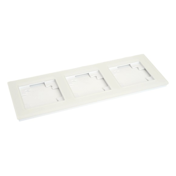 Рамка трехместная Stekker GFR00-7003-01M Катрин 49596