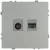 Розетка Эра Galaxy 15-3110-03 комбинированная RJ45+TV IP20 алюминий Б0070780