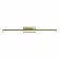 Настенный светильник Escada Primo 170001/A/1W LED 9W Gold ES0000010L, 3000, Теплый белый