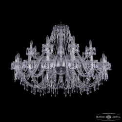 Подвесная люстра Bohemia Ivele Crystal 1403/16+8/460 Ni