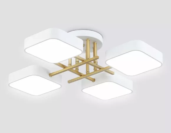 Потолочная люстра Ambrella Light Linetech Comfort FL516341, Белый, От теплого до холодного, Металл Потолочная люстра Ambrella Light Linetech Comfort FL516341, Белый, От теплого до холодного, Металл