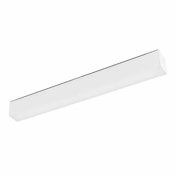 Трековый магнитный светильник Arlight MAG-FLAT-45-L405-12W Warm3000 (WH, 100 deg, 24V, DALI) 046578, Теплый белый, >90, Современный