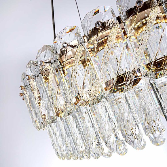 Подвесная светодиодная люстра Modelux MS.399.590 GD