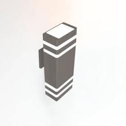 Уличный настенный светильник General GWL-2MR16-GU10-S-IP65 662592