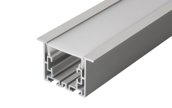 Профиль с экраном Arlight S2-LINIA55-F-2500 ANOD+OPAL 021176