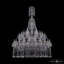 Подвесная люстра Bohemia Ivele Crystal 1413/24+12+6/460/XL-186/2d G