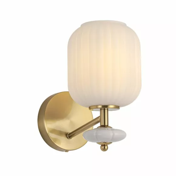 Бра Lumion Moderni Alegra 8334/1W, Бронза, Белый, Металл, декоративные элементы крупным планом Бра Lumion Moderni Alegra 8334/1W, Бронза, Белый, Металл, декоративные элементы крупным планом