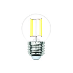 Лампа светодиодная Volpe Optima LED-G45-7W/3000K/E27/CL/SLF UL-00008310