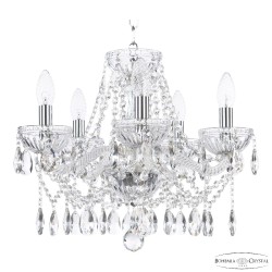 Подвесная люстра Bohemia Ivele Crystal 5413/5/141 Ni Clear/M-1G