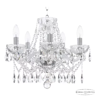 Подвесная люстра Bohemia Ivele Crystal 5413/5/141 Ni Clear/M-1G