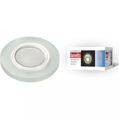 Встраиваемый светильник Fametto Luciole DLS-L112 GU5.3 CHROME/MATT CLEAR