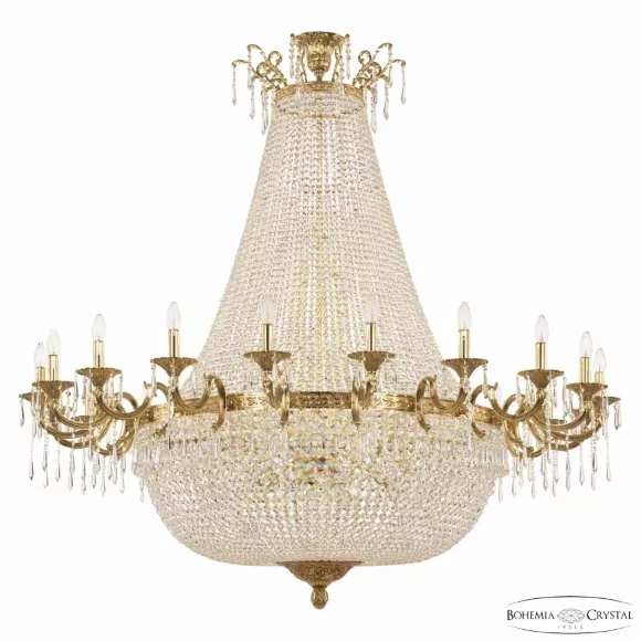 Потолочная люстра Bohemia Ivele Crystal 2201H210/20/160IV/Y1 G Потолочная люстра Bohemia Ivele Crystal 2201H210/20/160IV/Y1 G