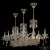 Подвесная люстра Bohemia Ivele Crystal 1452/10/195/1000 G
