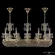 Подвесная люстра Bohemia Ivele Crystal 1452/10/195/1000 G