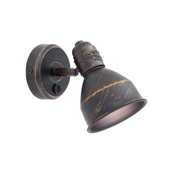 Спот Citilux Опус CL502512, E14, 60W, коричневый