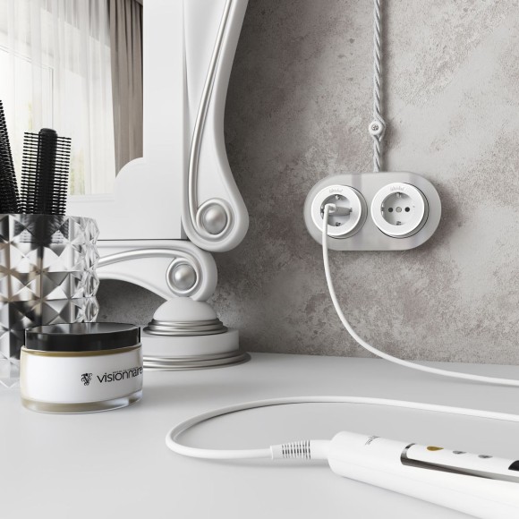 Розетка с заземлением Werkel Vintage 4690389174698 W5871050