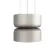 Подвесной светильник LOFT IT Totem 10466/2P Smoke matte, 3000, Теплый белый