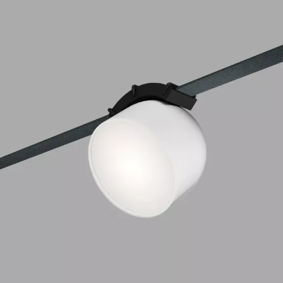 Трековый однофазный светильник Denkirs Belty spot DK5642-WH+BK, Черный, Белый, От теплого до холодного Трековый однофазный светильник Denkirs Belty spot DK5642-WH+BK, Черный, Белый, От теплого до холодного
