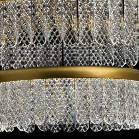 Подвесная светодиодная люстра с пультом управления De Markt Орион 546011902