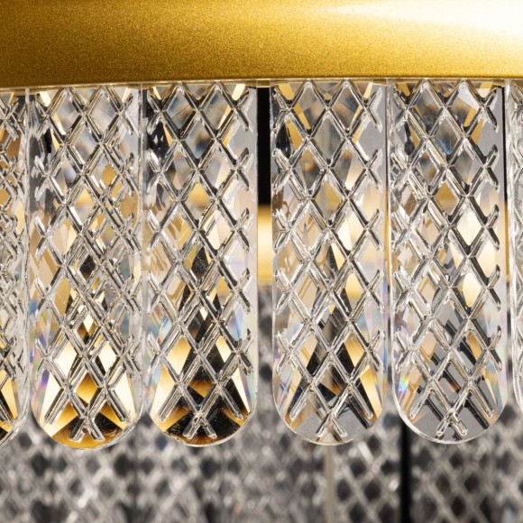 Подвесная светодиодная люстра с пультом управления De Markt Орион 546011902