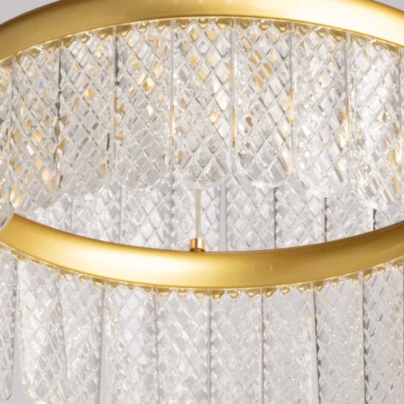 Подвесная светодиодная люстра с пультом управления De Markt Орион 546011902