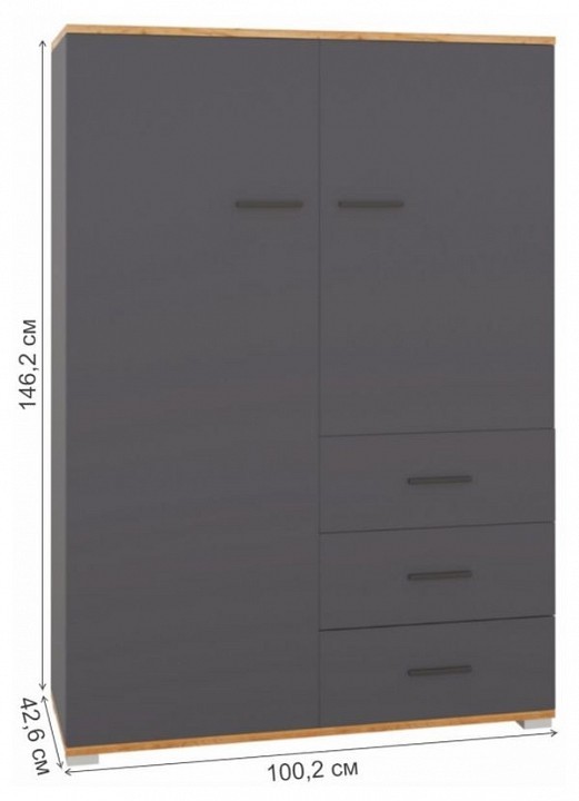 Тумба комбинированная Кассандра 100 WO_559204