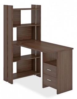 Стол компьютерный Домино Лайт СТЛ-ОВ+С100Прям+ТЯЛ MER_STL-OV-S100Pryam_SH