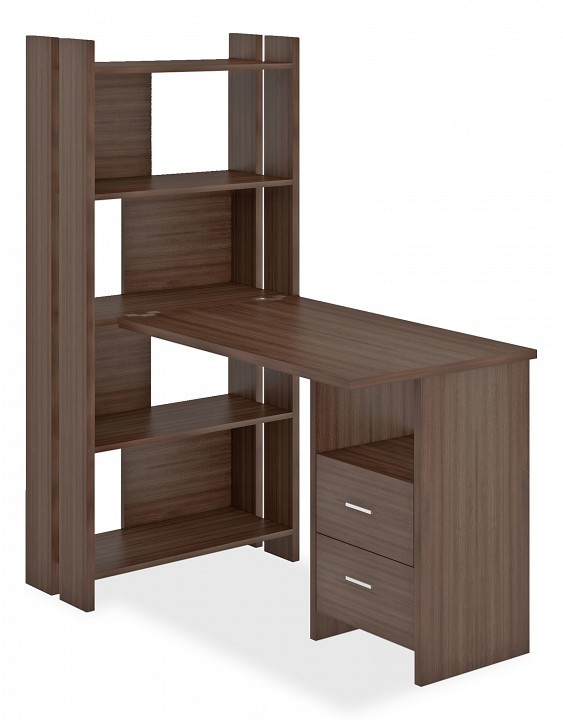 Стол компьютерный Домино Лайт СТЛ-ОВ+С100Прям+ТЯЛ MER_STL-OV-S100Pryam_SH