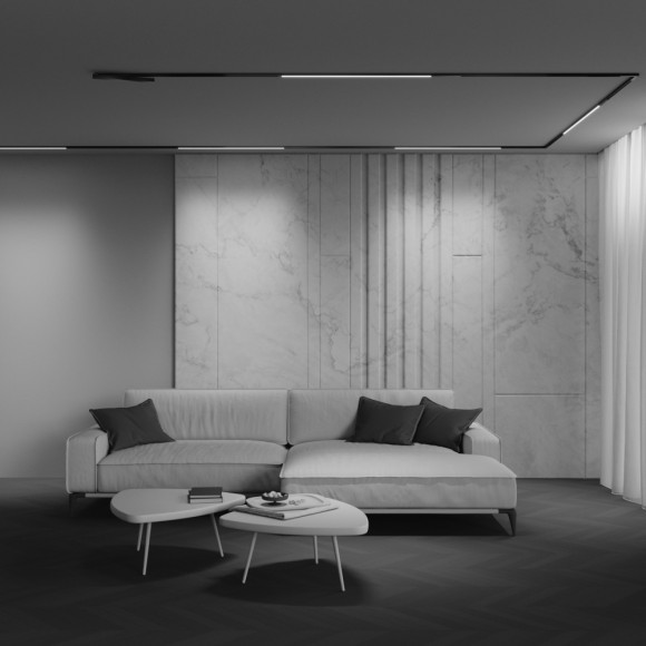 Трековый магнитный светильник Maytoni Technical Basis Exility X TR240-4-18WTW-DD2-B