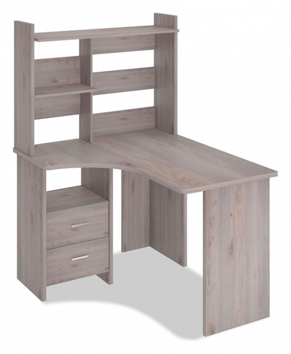 Стол компьютерный Домино Лайт СКЛ-Угл120+НКЛ-100 MER_SKL-Ugl120_NKL-100_N_LEV