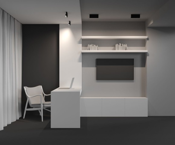 Потолочный светильник Maytoni Basis Rot C133CL-12W4K-B