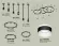 Комплект подвесного светильника Ambrella Light Techno Ring XR92222220 (A9222, A9227, C9233, C9242, C9238, C9232, N8445)