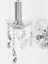 Бра Bohemia Ivele Crystal 101B/1/141 Ni, Никель, Металл, Классика стиль, декоративные элементы крупным планом