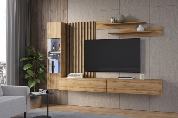 Комплект из 2 панелей настенных С рейками NKM_71778734