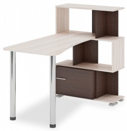 Стол компьютерный Домино СЛ-5-3СТ-2+БД MER_SL-5-3ST-2-BD-KVKV