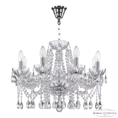 Подвесная люстра Bohemia Ivele Crystal 5413/8/200 Ni Clear/M-1H