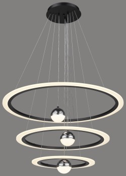 Подвесная светодиодная люстра с пультом управления Velante 431 431-103-06