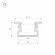 Профиль Arlight PDS-FS-3000 ANOD 040733