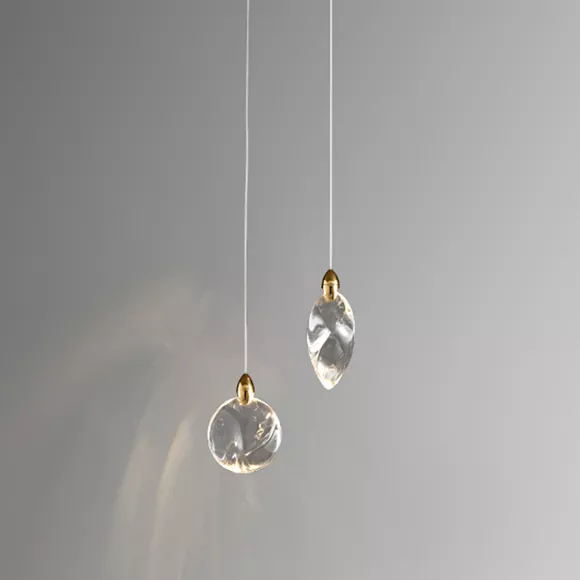 Подвесной светильник Delight Collection Colvin MT9176-2H titanium gold, Золото, Прозрачный, Металл, крупный план Подвесной светильник Delight Collection Colvin MT9176-2H titanium gold, Золото, Прозрачный, Металл, крупный план