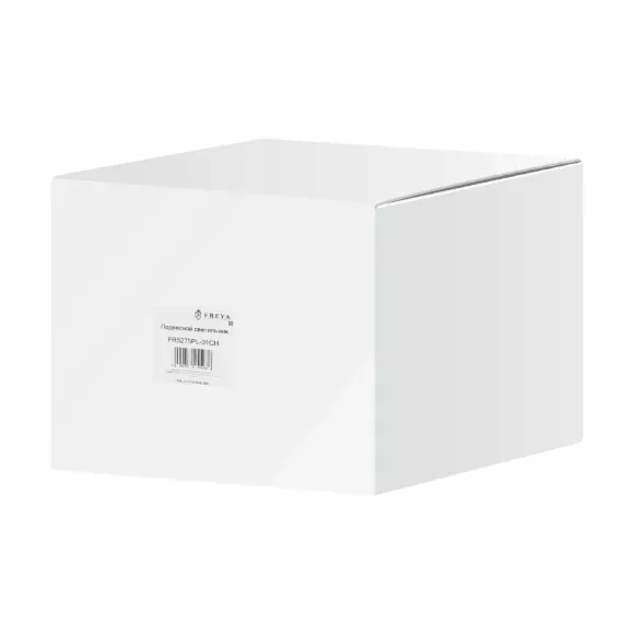 Подвесной светильник Freya Gauzy FR5275PL-01CH, Хром, Прозрачный, Металл, упаковка Подвесной светильник Freya Gauzy FR5275PL-01CH, Хром, Прозрачный, Металл, упаковка