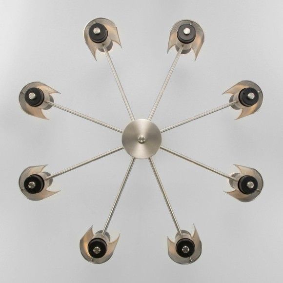 Люстра на штанге Eurosvet Grino 70139/8 никель