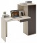 Стол письменный Домино Lite СКЛ-ПРЯМ100+ШК MER_SKL-PRYAM100-SHK-KV