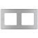 Рамка двухместная Legrand Inspiria 673942